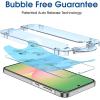 imageamFilm AutoAlignment OneTouch for Samsung Galaxy S25 FE 67 Screen Protector  Camera Lens ProtectorTempered Glass 30 seconds Installation Bubble Free Case Friendly AntiScratch 22 PackA5667