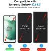 imageamFilm AutoAlignment OneTouch for Samsung Galaxy S25 FE 67 Screen Protector  Camera Lens ProtectorTempered Glass 30 seconds Installation Bubble Free Case Friendly AntiScratch 22 PackS2261