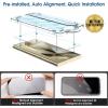 imageamFilm AutoAlignment OneTouch for Samsung Galaxy S25 FE 67 Screen Protector  Camera Lens ProtectorTempered Glass 30 seconds Installation Bubble Free Case Friendly AntiScratch 22 PackS24U68
