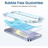 imageamFilm AutoAlignment OneTouch for Samsung Galaxy S25 FE 67 Screen Protector  Camera Lens ProtectorTempered Glass 30 seconds Installation Bubble Free Case Friendly AntiScratch 22 PackS24P67