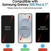 imageamFilm AutoAlignment OneTouch for Samsung Galaxy S25 FE 67 Screen Protector  Camera Lens ProtectorTempered Glass 30 seconds Installation Bubble Free Case Friendly AntiScratch 22 PackS25P67
