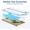 imageamFilm AutoAlignment OneTouch for Samsung Galaxy S25 FE 67 Screen Protector  Camera Lens ProtectorTempered Glass 30 seconds Installation Bubble Free Case Friendly AntiScratch 22 PackS24U68
