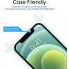 imageamFilm OneTouch Screen Protector for iPhone 17 63 2025  Camera Lens Protector  AutoAlignment install  Bubble Free  9H MilitaryGrade Tempered Glass  FHD Clarity  Case Friendly  22 PackIPH12Mini54