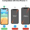 imageamFilm OneTouch Screen Protector for iPhone 17 63 2025  Camera Lens Protector  AutoAlignment install  Bubble Free  9H MilitaryGrade Tempered Glass  FHD Clarity  Case Friendly  22 PackIPH11XR61