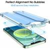 imageamFilm OneTouch Screen Protector for iPhone 17 63 2025  Camera Lens Protector  AutoAlignment install  Bubble Free  9H MilitaryGrade Tempered Glass  FHD Clarity  Case Friendly  22 PackIPH12Mini54