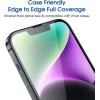 imageamFilm OneTouch Screen Protector for iPhone 17 63 2025  Camera Lens Protector  AutoAlignment install  Bubble Free  9H MilitaryGrade Tempered Glass  FHD Clarity  Case Friendly  22 PackIPH13P14Plus67