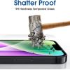 imageamFilm OneTouch Screen Protector for iPhone 17 63 2025  Camera Lens Protector  AutoAlignment install  Bubble Free  9H MilitaryGrade Tempered Glass  FHD Clarity  Case Friendly  22 PackIPH13P14Plus67
