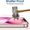 imageamFilm OneTouch Screen Protector for iPhone 17 63 2025  Camera Lens Protector  AutoAlignment install  Bubble Free  9H MilitaryGrade Tempered Glass  FHD Clarity  Case Friendly  22 PackIPH13Mini54