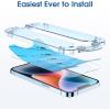 imageamFilm OneTouch Screen Protector for iPhone 17 Pro 63  Camera Lens Protector  AutoAlignment Install  Bubble Free  9H Tempered Glass  Shatterproof  FHD Clarity  Case Friendly  24 PackIPH141313 Pro61