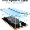 imageamFilm OneTouch Screen Protector for iPhone 17 Pro 63  Camera Lens Protector  AutoAlignment Install  Bubble Free  9H Tempered Glass  Shatterproof  FHD Clarity  Case Friendly  24 PackIPH11 Pro58