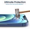 imageamFilm OneTouch Screen Protector for iPhone 17 Pro 63  Camera Lens Protector  AutoAlignment Install  Bubble Free  9H Tempered Glass  Shatterproof  FHD Clarity  Case Friendly  24 PackIPH1212 Pro61