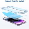 imageamFilm OneTouch Screen Protector for iPhone 17 Pro 63  Camera Lens Protector  AutoAlignment Install  Bubble Free  9H Tempered Glass  Shatterproof  FHD Clarity  Case Friendly  24 Pack14 Pro61