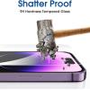 imageamFilm OneTouch Screen Protector for iPhone 17 Pro 63  Camera Lens Protector  AutoAlignment Install  Bubble Free  9H Tempered Glass  Shatterproof  FHD Clarity  Case Friendly  24 Pack14 Pro61