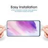 imageamFilm 3 Pack Compatible with Samsung Galaxy S21 FEFan Edition 5G 2021 Tempered Glass Screen Protector with Easy Installation Kit HD Clear Case Friendly AntiScratch BubbleFree