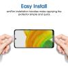 imageamFilm 3 Pack Tempered Glass Screen Protector Compatible with Samsung Galaxy A33 5G A32 4G A22 4G with Easy Installation Kit Case Friendly BubblesFree