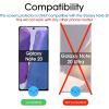 imageamFilm Ultra Glass Screen Protector for Galaxy Note 20 2 Pack UV Gel Application Tempered Glass Compatible with UltraSonic Fingerprint Scanner for Galaxy Note 20 2020