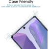 imageamFilm Ultra Glass Screen Protector for Galaxy Note 20 2 Pack UV Gel Application Tempered Glass Compatible with UltraSonic Fingerprint Scanner for Galaxy Note 20 2020