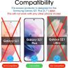 imageamFilm Premium Tempered Glass Screen Protector for Samsung Galaxy S21 Plus 5G 67 inch NOT Fingerprint Compatible2 Pack